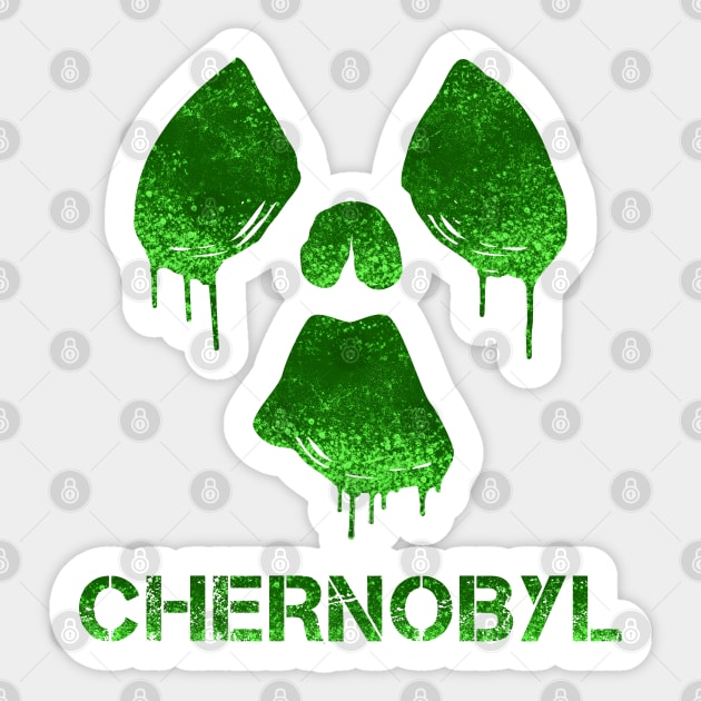 Chernobyl Glow Sticker by teresacold